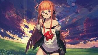 Wallpaper Engine Persona Futaba Sakura Sunset By Xroulen