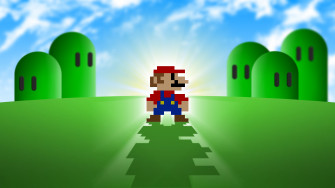 Super Mario HD Background Wallpaper