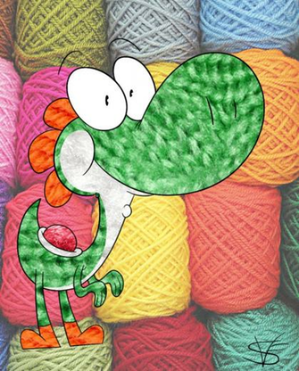 Yarn Yoshi By Mexican64