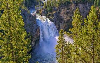 Giant Waterfall Wallpaper