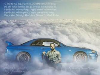 Paul Walker Tribute Wallpaper Fan