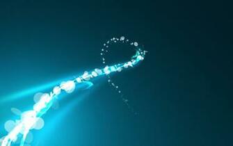 3d Wallpaper Abstract Lights And Colors Blue