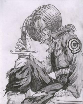 Future Trunks Long Hair By Kingvegito