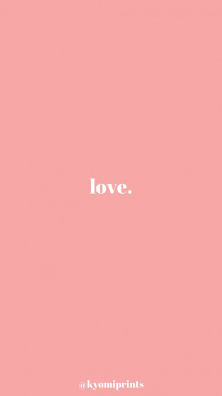 Love Wallpaper Pink Aesthetic Background iPhone