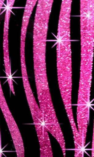 Pink Zebra Bling Live Wallpapr For Android
