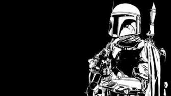 Boba Fett Stencil Wallpaper Cool
