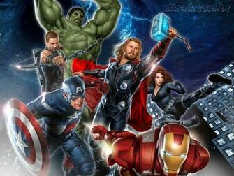 Papel De Parede Marvel Diversos Personagens