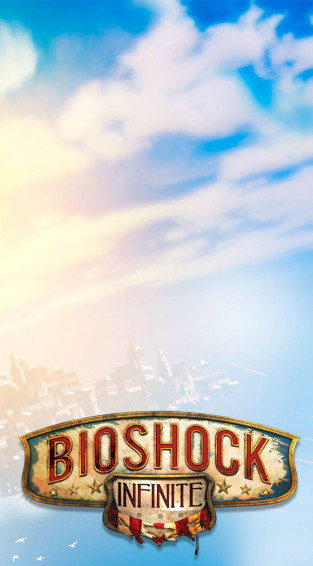 Bioshock Infinite iPhone Logo Wallpaper