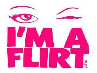 Flirt Wallpaper