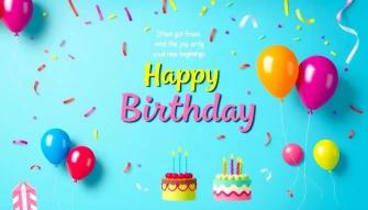 Happy BirtHDay Quote Wallpaper
