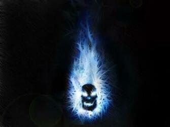 Flaming Skull