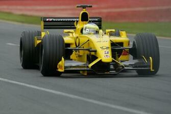 Jordan Ej12 F1 Formula One Dhl Honda Stock