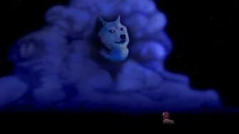 Night Doge Meme Dog Disney Wolf Wolves Fantasy Wallpaper Background