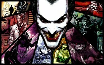 Batman Villains Wallpaper By Adobson3
