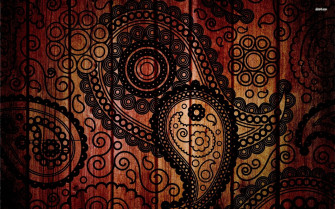 Full Size Paisley Wallpaper Smartphone
