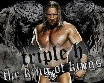 The Gallery For Gt Triple H King Of Kings Skull Logo