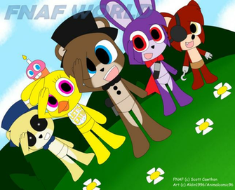 Fnaf World By Aldin1996