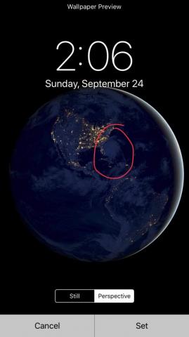 There S A Hurricane Near Florida On Ios11 New Wallpaper R iPhone