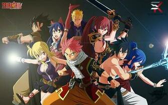 Juvia Loxar Wendy Marvell Gajeel Redfox Laxus Dreyar Fairy Tail Anime