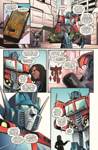 Transformers Comics Optimus Prime Issue Wallpaper