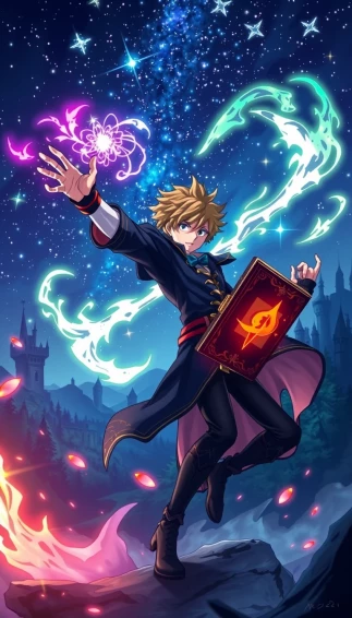 Black Clover 4k Phone Wallpaper