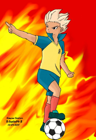 Axel Blaze Gouenji By S Turin94