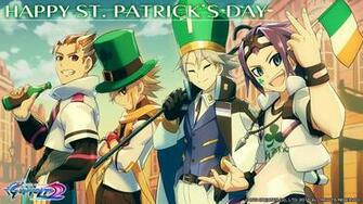 St Patrick S Day Wallpaper Azure Striker Gunvolt Know Your Meme