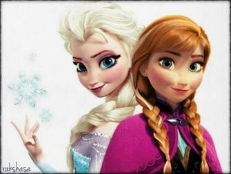 Anna Elsa Princess Wallpaper
