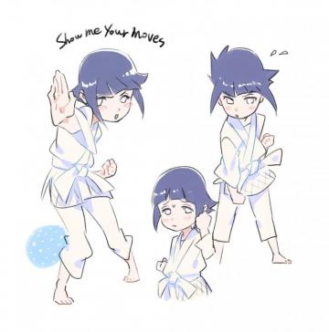 Kid Hinata Hyuga Wallpaper