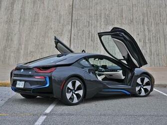 Bmw I8 Doors Open Desktop HD Wallpaper
