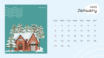 January Calendar Desktop Wallpaper Net