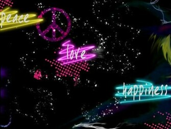 Peace Love Happiness And Simple Wallpaper