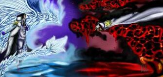Aokiji Vs Akainu Battle Of Admirals By Sharaizx On