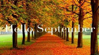Hello September Wallpaper