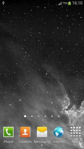 Parallax Live Wallpaper Nebula Galaxy Background With 3d