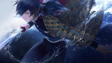 Tomioka Giyuu Kimetsu No Yaiba Sword Demon