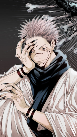 Jujutsu Kaisen Sukuna Yuji Itadori HD 4k Wallpaper