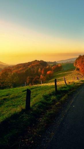 Countryside Autumn Landscape Android Wallpaper