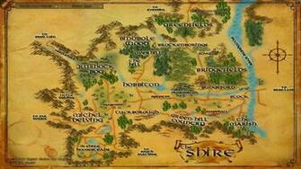 Lord Of The Rings Map Wallpaper