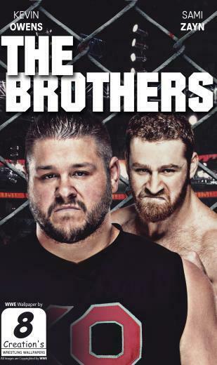 Kevin Owens Sami Zayn I Phone Android Wallpaper By Arunraj1791