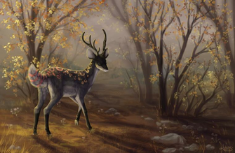 Monster Bucks Fighting Wallpaper The Rainbow Deer By Felix
