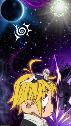 Meliodas Vs The World Anime Rapper Wallpaper iPhone