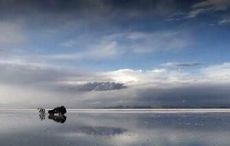 Wallpaper Lake Salt Bolivia Mineral Latin America Image For