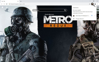 Metro Redux HD Wallpaper New Tab