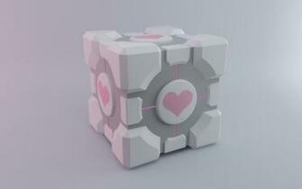 Companion Cube Wallpaper