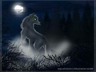Black Anime Wolf Cool HD Wallpaper HDblackwallpaper