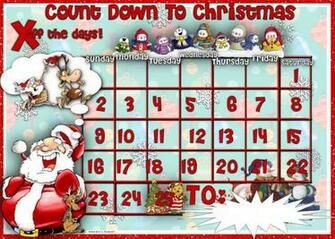 Christmas Countdown Desktop Wallpaper In HD