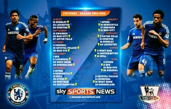 Fixtures Chelsea Season Barclays Premier By Hshamsi On