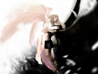 Good Vs Evil Angels Wallpaper From