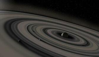 Saturn Planet And Ring X Close